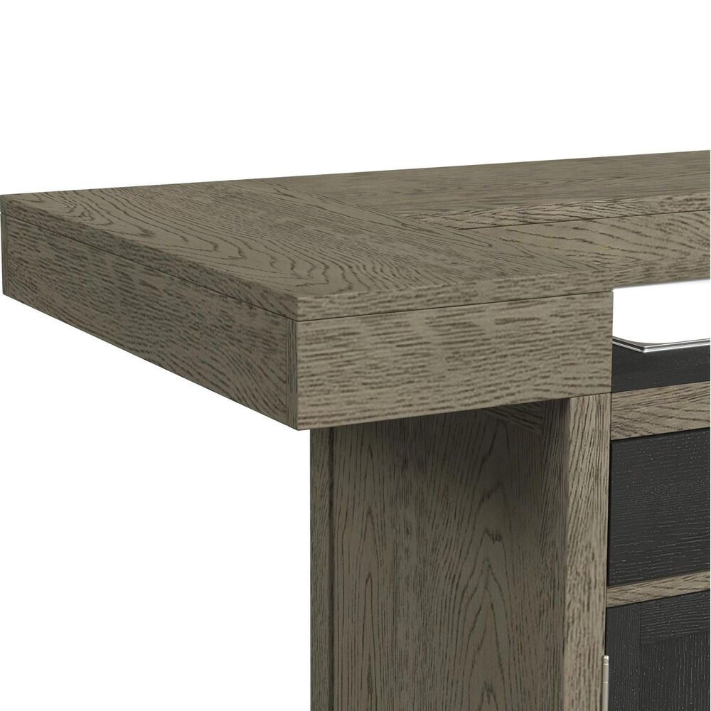 Mayberry Hill Jemma Bar Table with Light in Grey and Dark Espresso, , large
