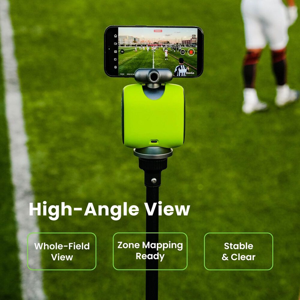 XbotGo Chameleon AI Sports Camera in Lemon Green, , large