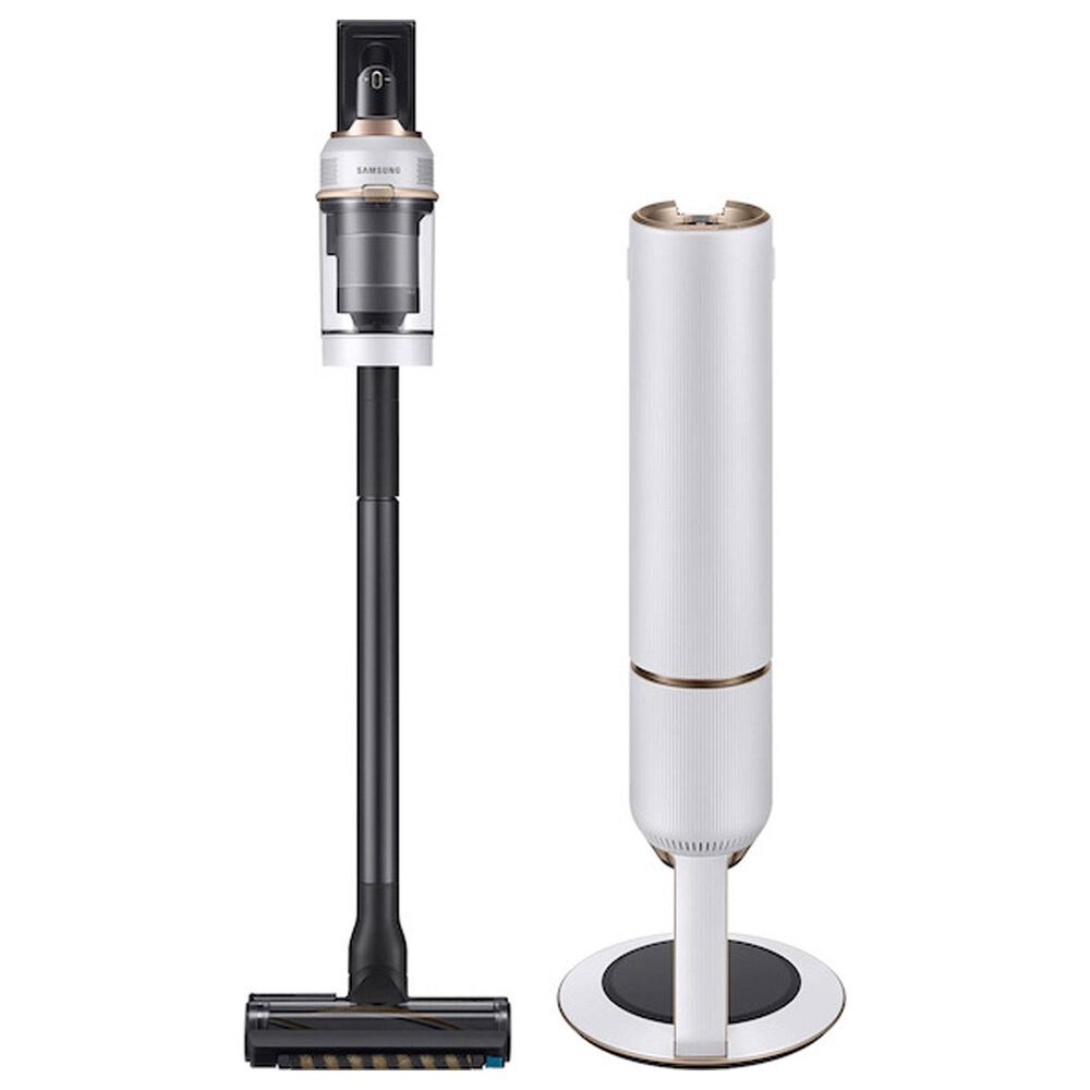 Samsung Bespoke Jet Cordless Stick Vacuum with All-in-One Clean Station in Misty White, , large