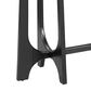 Bassett Mirror Company Dunnigan Console Table in Matte Black, , large