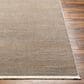 Surya Masha 6"7" x 9" Gray and Light Brown Area Rug, , large