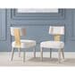 Legacy Classic Furn Direct Shp Miramar Upholstered Side Chair in Oyster and Brass, , large