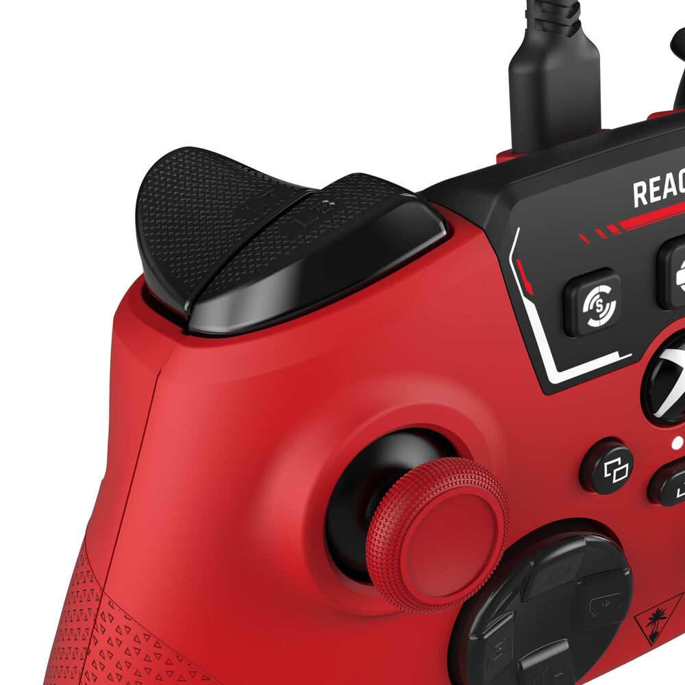 Turtle Beach REACT-R Wired Gaming Controller for Xbox Series X|S/Xbox One in Red, , large