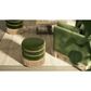 Jennifer Taylor Home Edward Pouf in Olive Green, , large