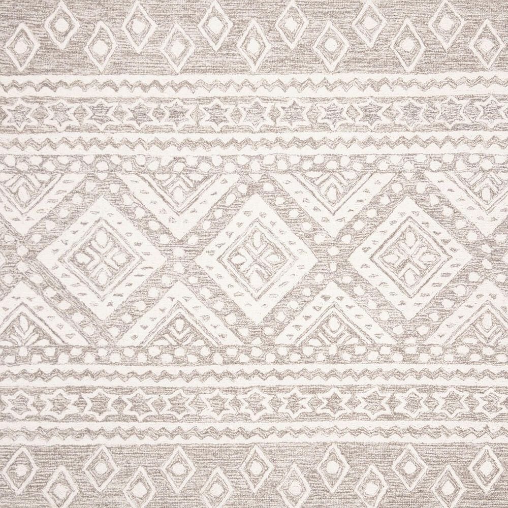 Safavieh Micro-Loop 3&#39; x 5&#39; Dark Gray and Ivory Area Rug, , large