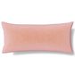 Ann Gish Fresco Velvet 16" x 36" Lumbar Throw Pillow in Blush, , large