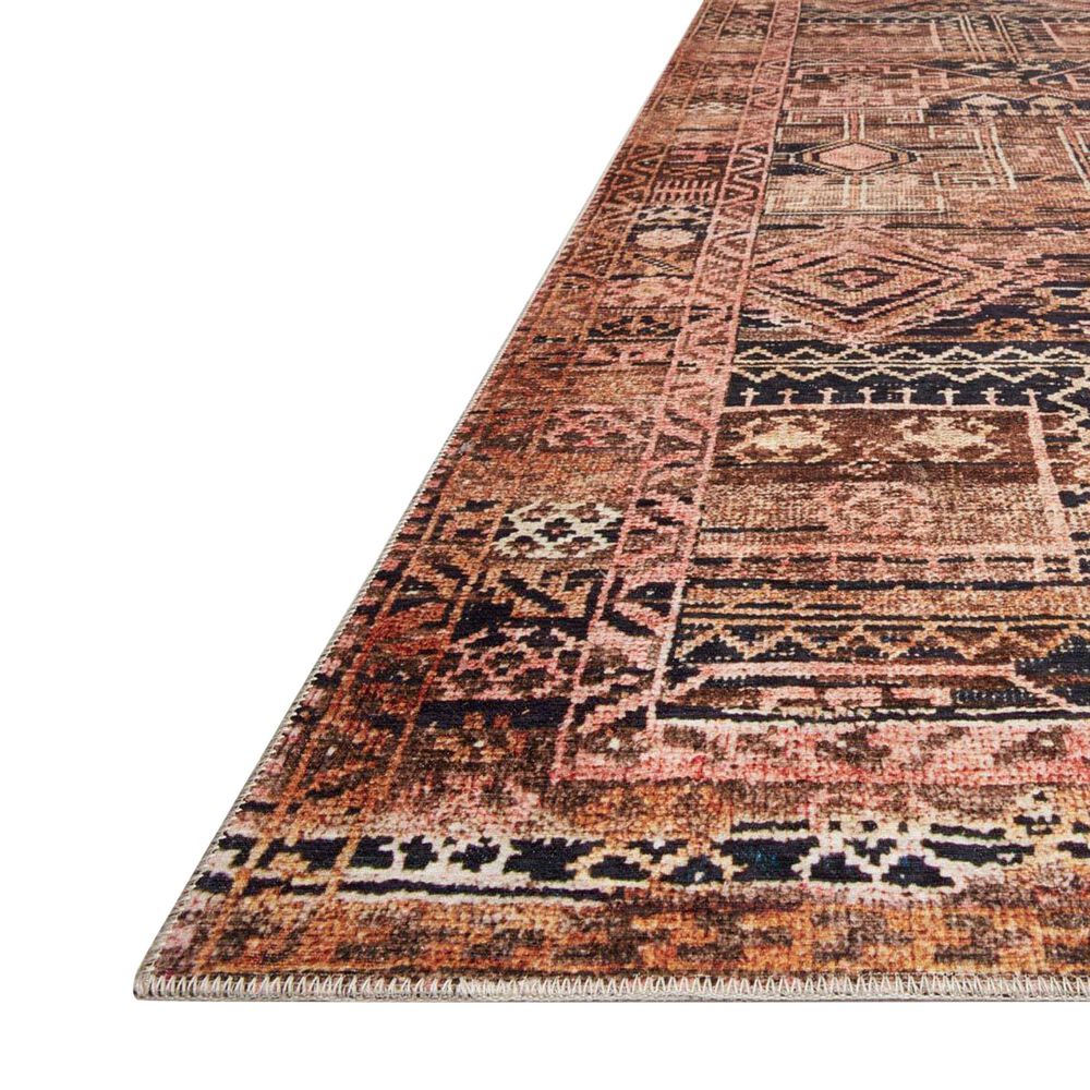 Loloi II Layla  2&#39; x 5&#39; Mocha and Blush Area Rug, , large