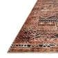 Loloi II Layla 2" x 5" Mocha and Blush Area Rug, , large