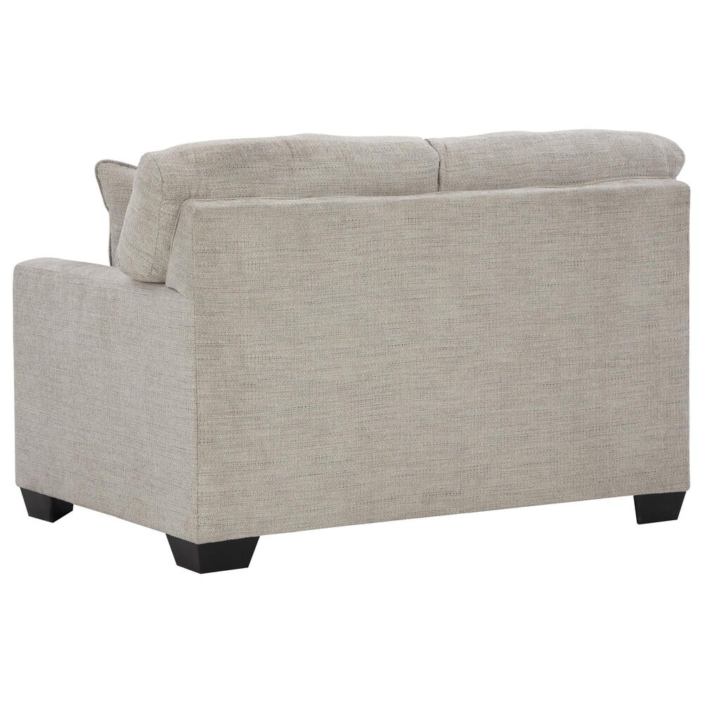 Ashley Mahoney Stationary Sofa and Loveseat Set in Pebble, , large