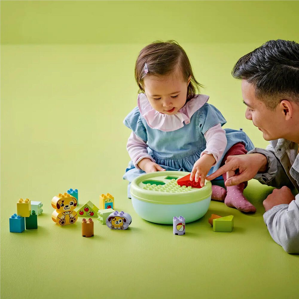 LEGO Duplo Shape Sorter - Puppy House Building Set, , large