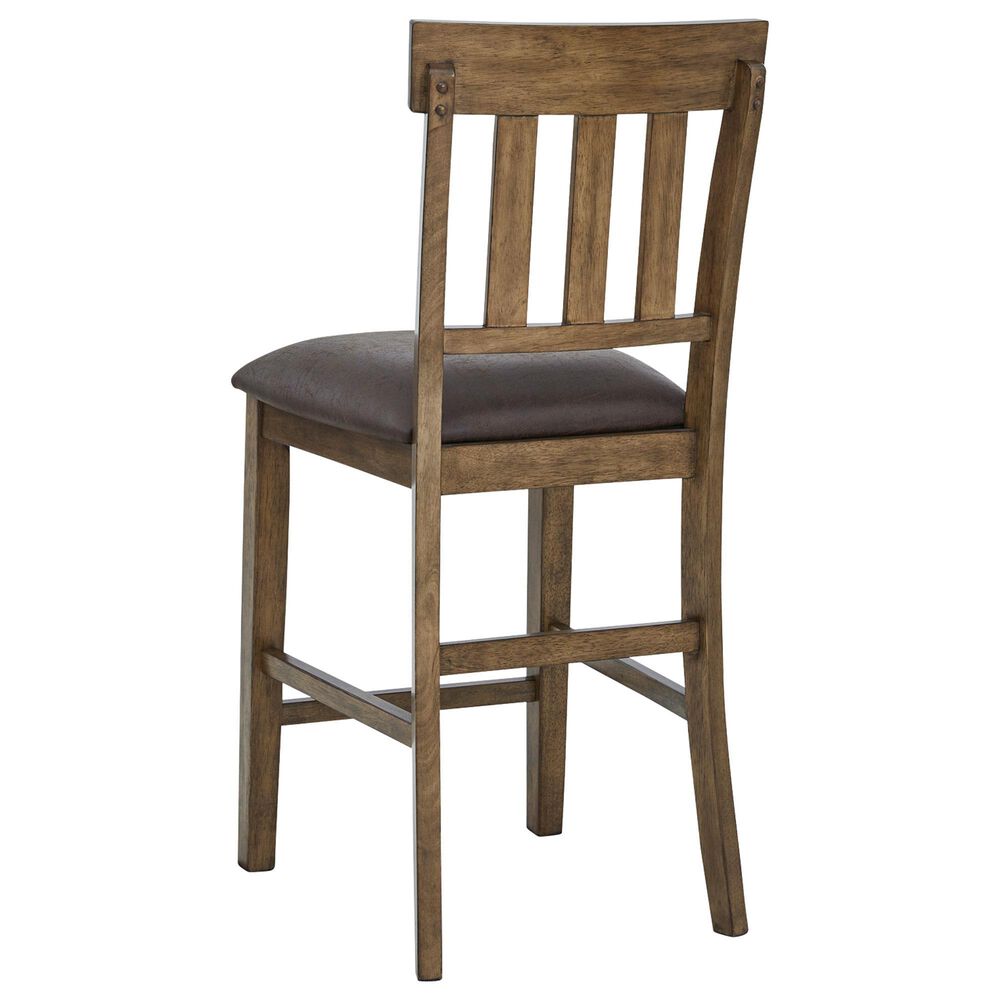 Ashley Ashley Urbinforte 6-Piece Rectangular Counter Dining Set in Light Brown, , large