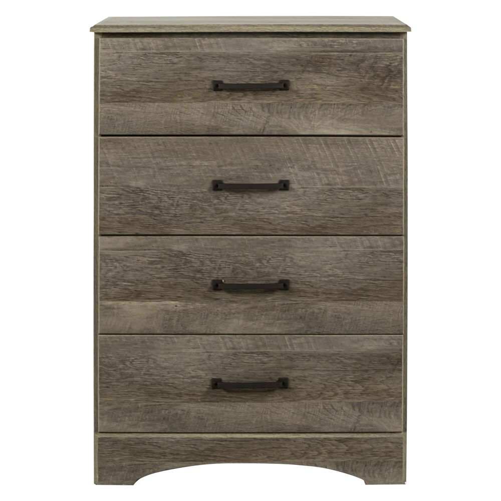Seven Stars Brinkley 4 Drawer Chest in Manslough Oak, , large
