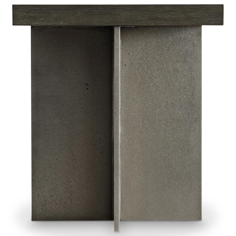 Bernhardt Interiors Polus Side Table in Graphite and Zeno, , large