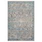 Surya Solar 5" x 7"6" Gray, Teal, Dark Blue, Light Gray, Charcoal and Mustard Area Rug, , large
