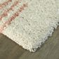 Balta Rugs Rupa 3090656 4"4" x 6" White and Pink Area Rug, , large