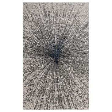 Feizy Micah 39LTF 8" x 10" Ivory and Silver Area Rug, , large