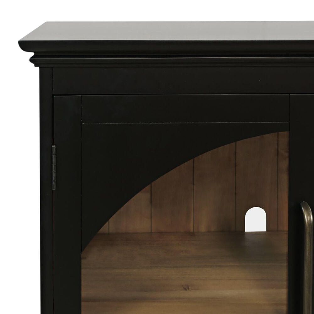 Waltham Archdale 6-Door Accent Cabinet in Black, , large