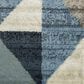 Kas Oriental Rugs Heritage Scope 2"2" x 7"11" Blue and Grey Runner, , large