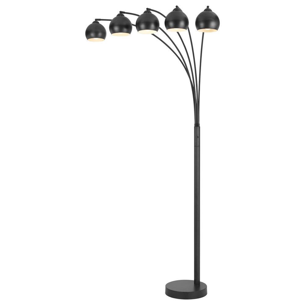 Cal Lighting Richford 5 Lit arc floor lamp, , large