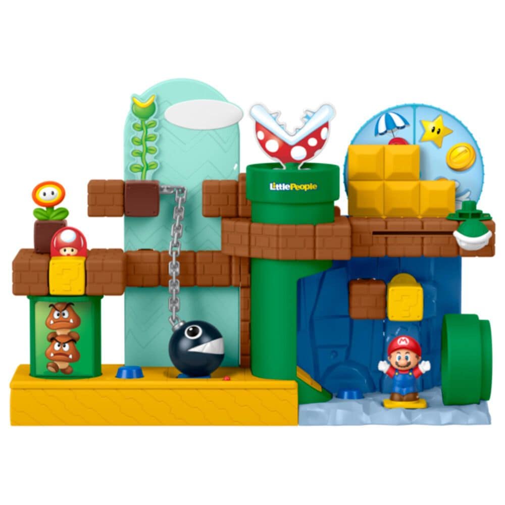 Fisher Price My Mario Adventure Playset with Figures, , large