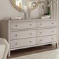 Butler Specialty Company Nora 6-Drawer Dresser in Antique Taupe, , large
