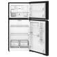 Whirlpool 19.3 Cu. Ft. Top Freezer Refrigerator with Total Coverage Cooling in Black, , large