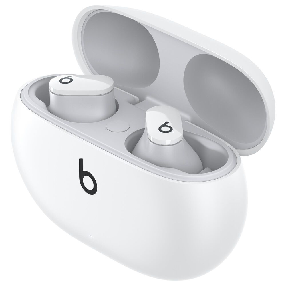 Beats Studio Buds True Wireless Noise Cancelling Earphones in White, , large