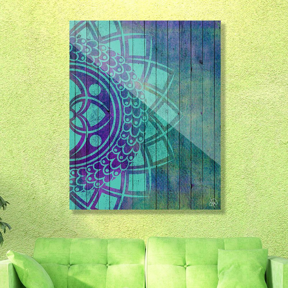 Download Creative Gallery Rustic Mandala 20x30 Acrylic Wall Art Print Nebraska Furniture Mart