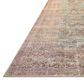 Amber Lewis x Loloi Georgie 2" x 5" Jade and Sunset Area Rug, , large