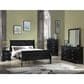 Claremont Louis Philip Dresser Mirror in Black, , large