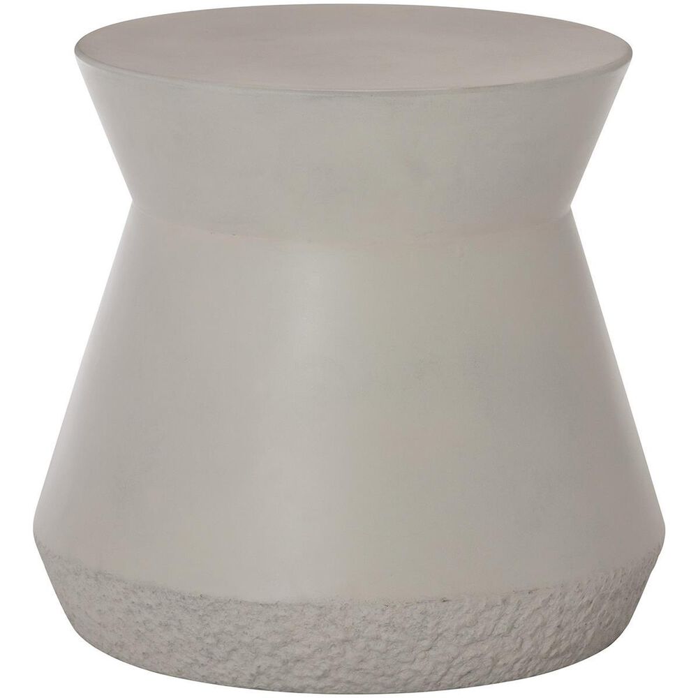 Bernhardt Nidra Concrete Side Table in Sand Grey, , large