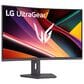 LG 32" UltraGear QHD 1440p 180Hz Curved Gaming Monitor in Black, , large