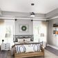 Hunter Pacer 44" Ceiling Fan with LED Lights in Indigo Blue, , large