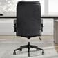 Simeon Collection Leather Desk Chair in Smooth Black, , large
