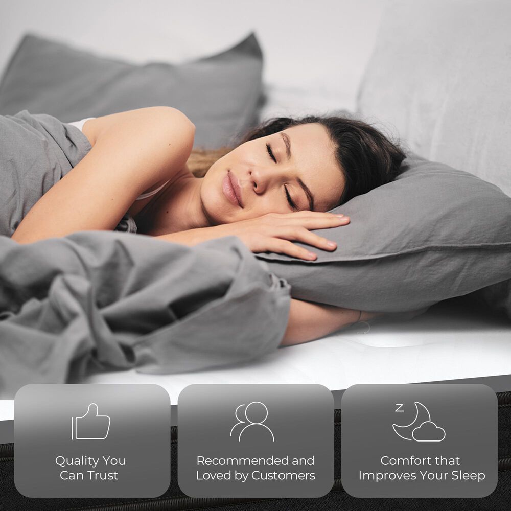 SweetNight Twilighty 12" Medium Queen Mattress in a Box, , large