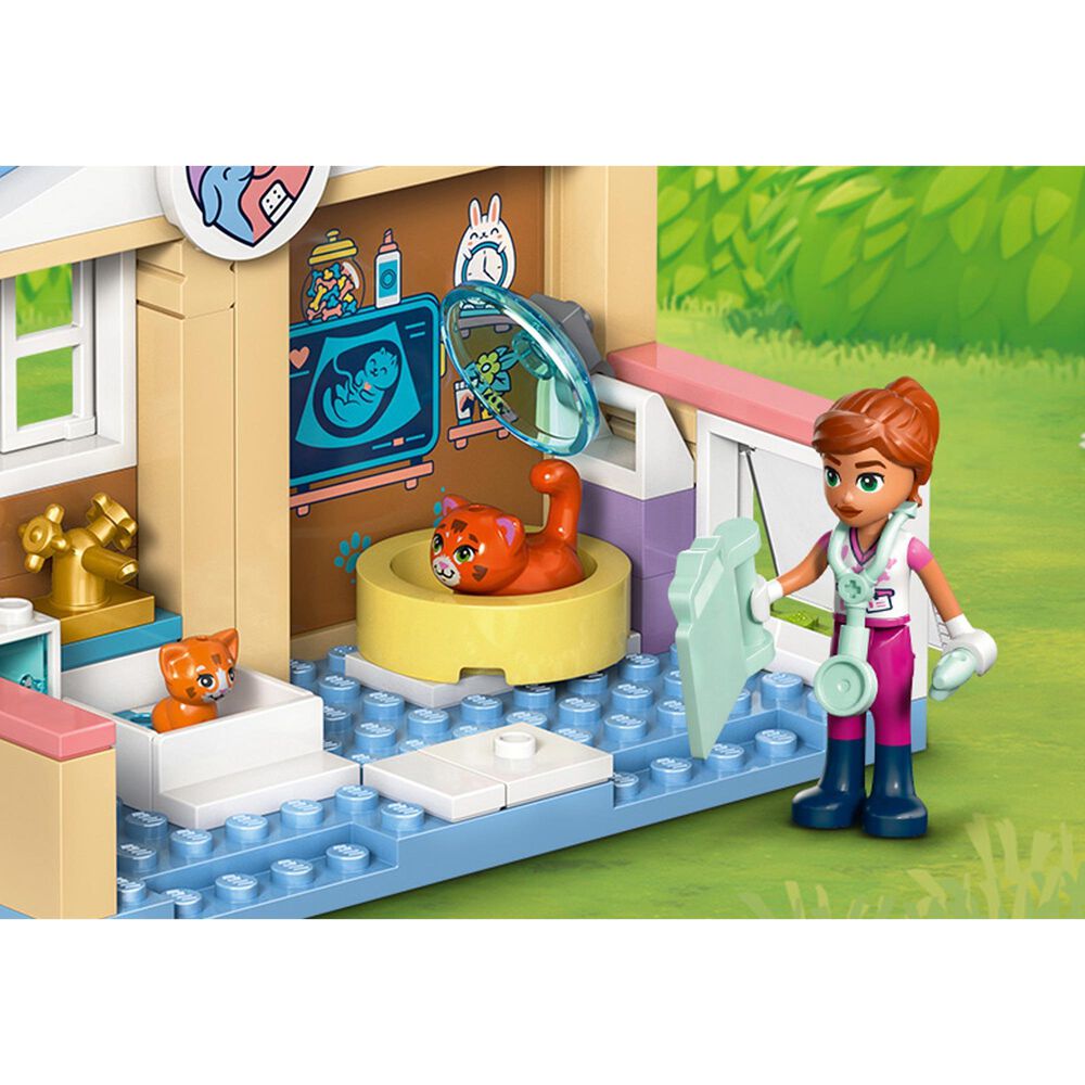 LEGO Friends Animal Vet Clinic Building Set, , large