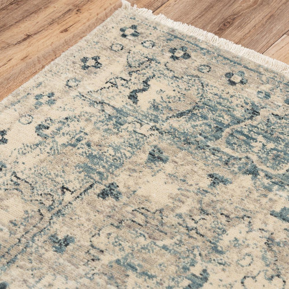 RIZZY Platinum PNM106 8&#39; x 10&#39; Beige and Blue Area Rug, , large