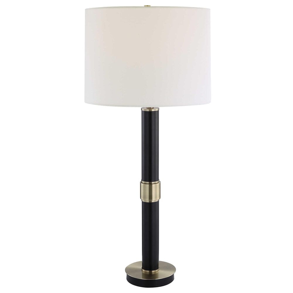 Uttermost 32&quot; Table Lamp in Black and Gold, , large