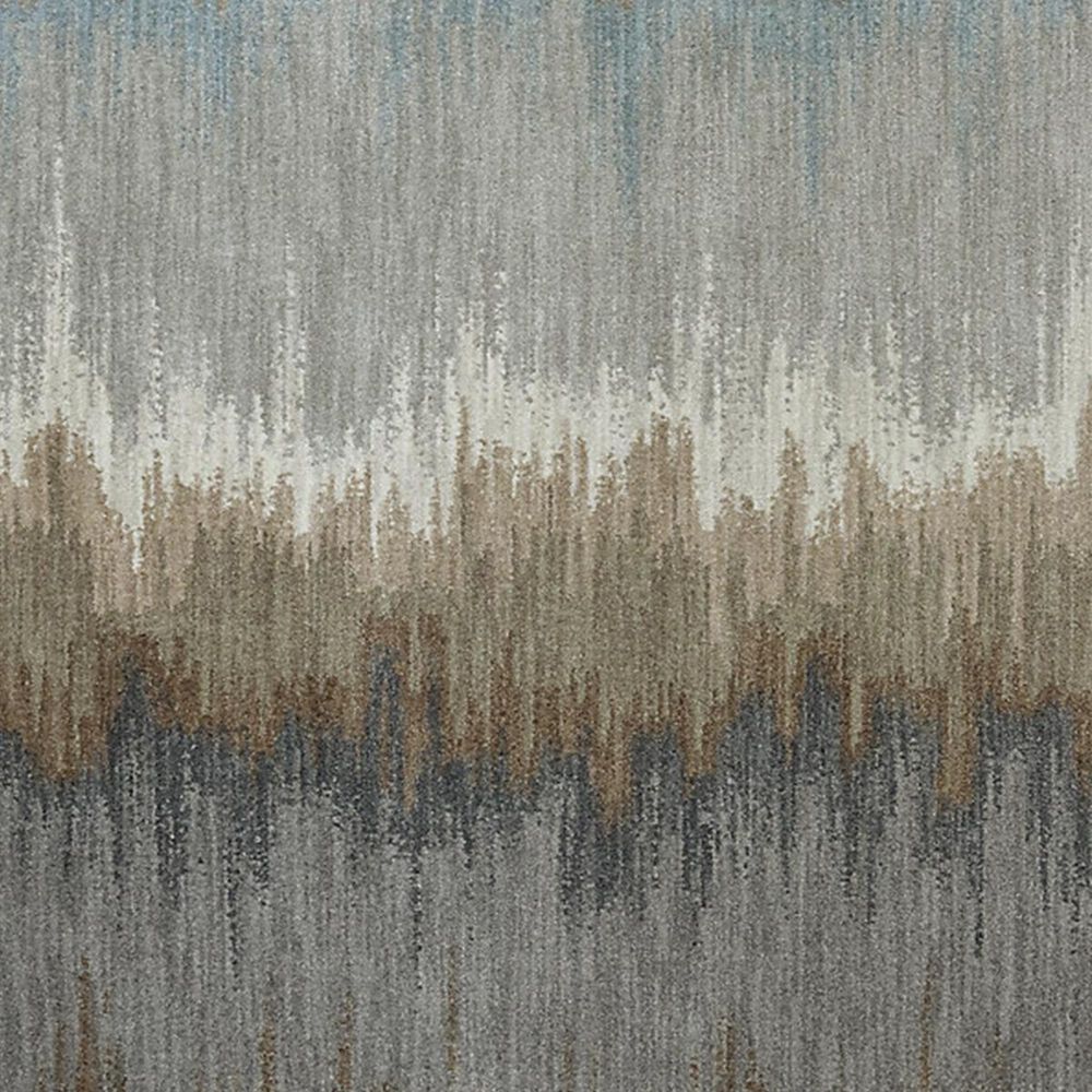 Karastan Euphoria Cashel 90261-880 6&#39;6&quot; x 9&#39;6&quot; Abyss Blue Area Rug, , large