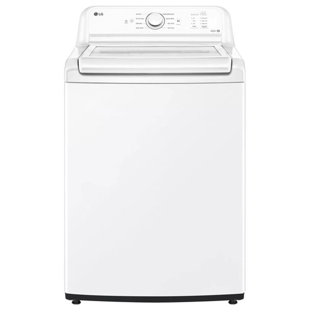 LG 4.3 Cu. Ft. Top Load Washer and 7.3 Cu. Ft. Gas Dryer Laundry Pair in White, , large