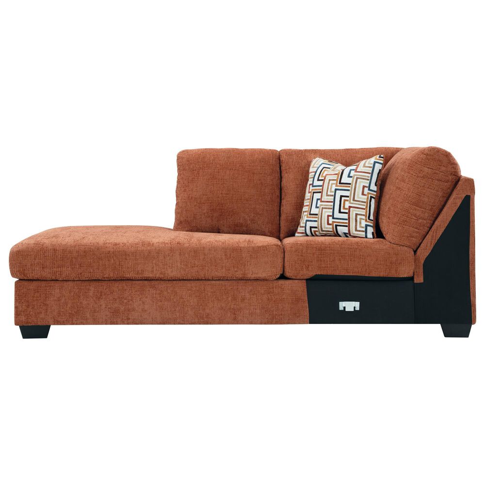Ashley Aviemore 2-Piece Sectional with Left-Facing Chaise in Spice, , large