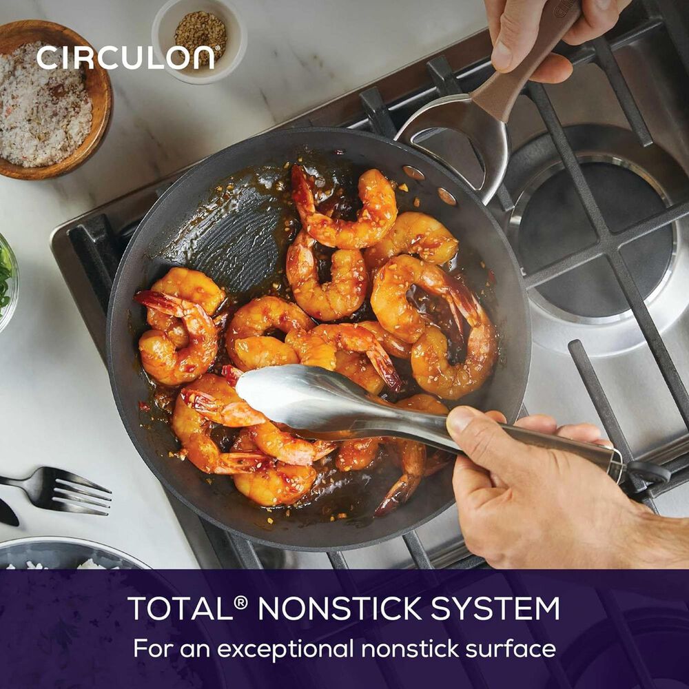 Circulon 11 Piece Pan Set  Symmetry - Chocolate, , large