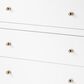 Butler Specialty Company Nora 3-Drawer Dresser in Smooth White, , large