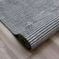 L&R Resources Bergen 7"9" x 9"9" Gray and Ivory Area Rug, , large