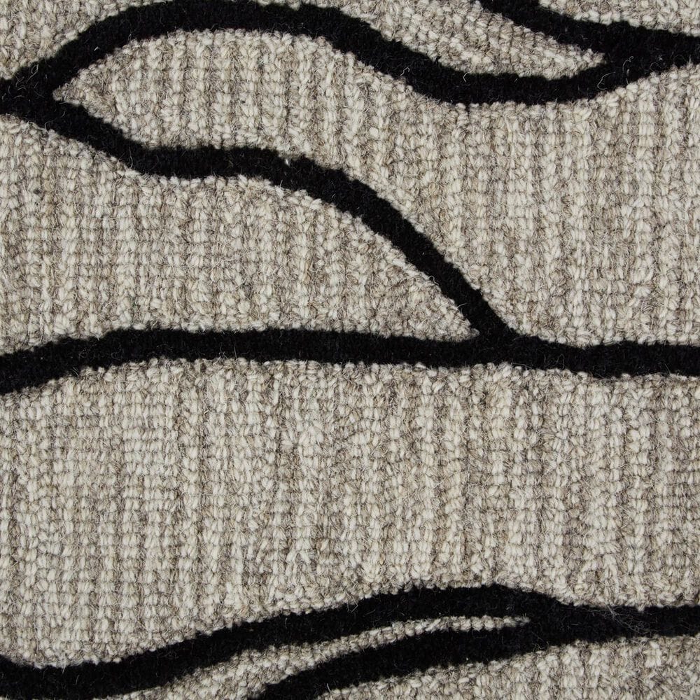 Feizy Enzo 9&#39;6&quot; x 13&#39;6&quot; Black and Taupe Area Rug, , large
