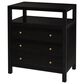 Butler Specialty Company Nora 3-Drawer Nightstand in Antique Coffee, , large