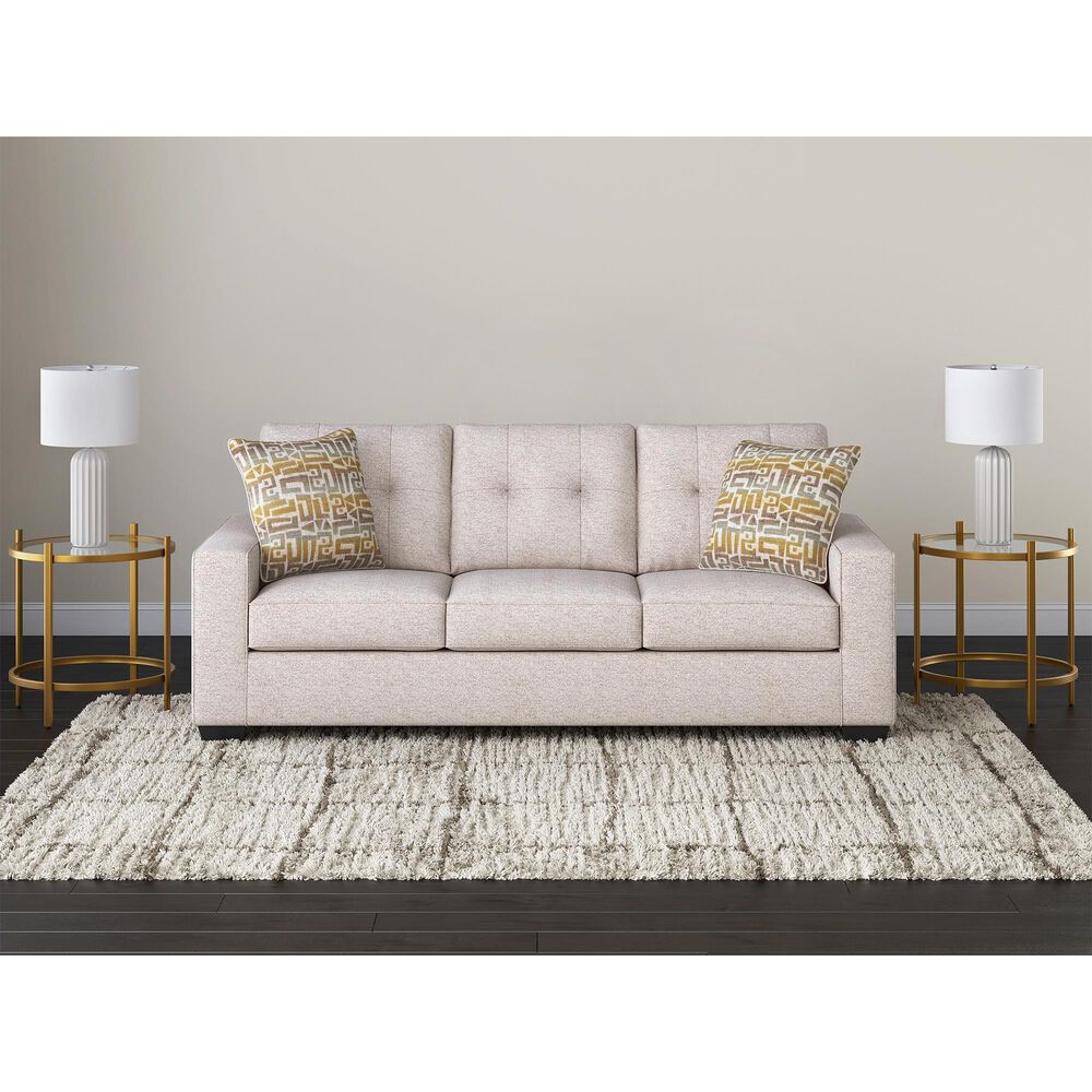 Ashley Larimer Queen Stationary Sofa Sleeper in Stone, , large