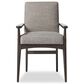 Four Hands Albiba Arm Chair in Burnt Oak, , large