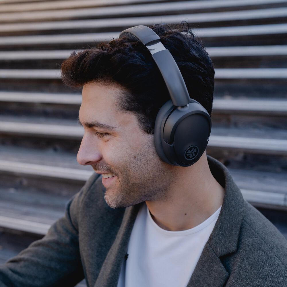 JLab Over-the-Ear Wireless Headphone in Graphite, , large