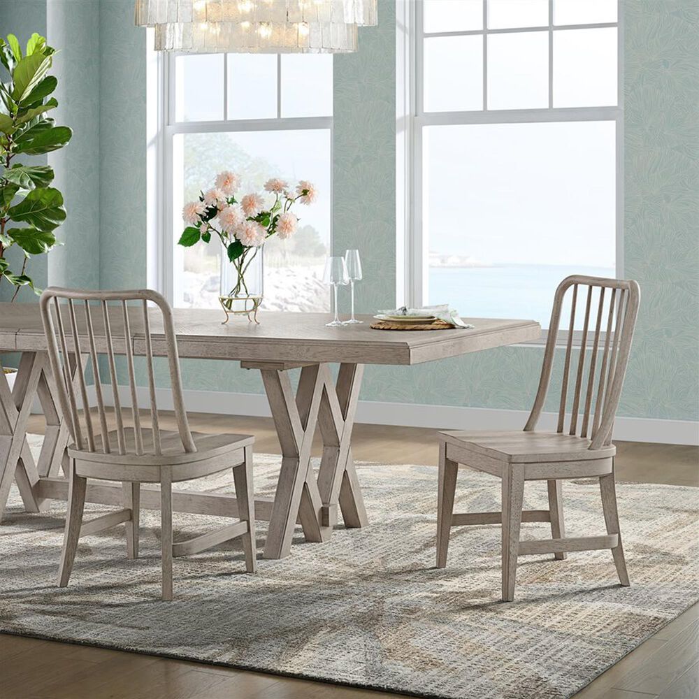 Golden Wave Furniture Coronado Spindle Side Chair in Khaki, , large